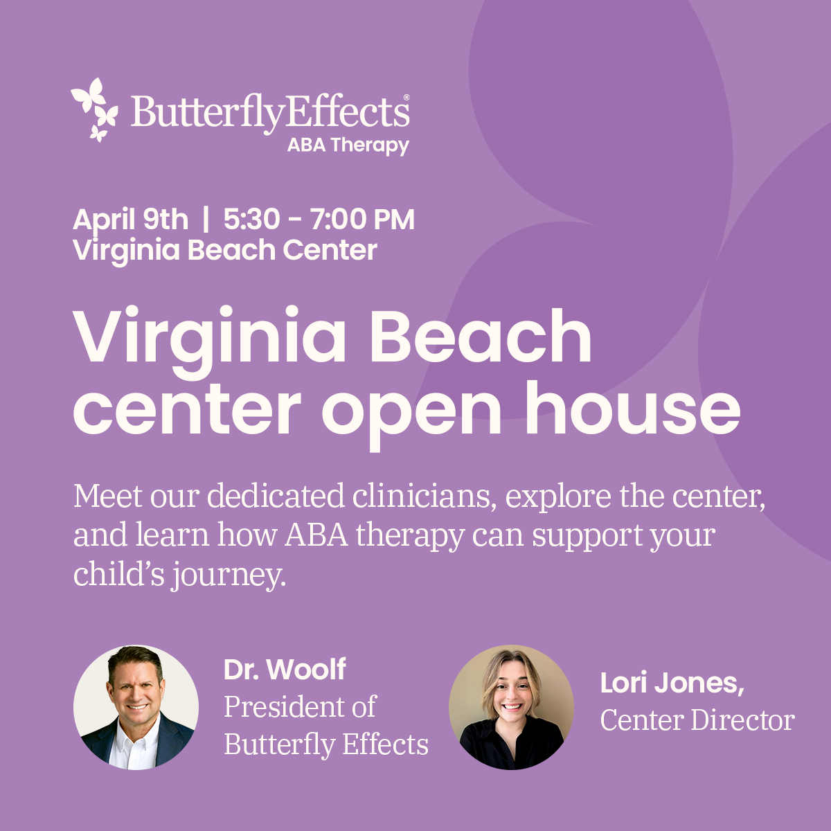 Virginia Beach center open house
